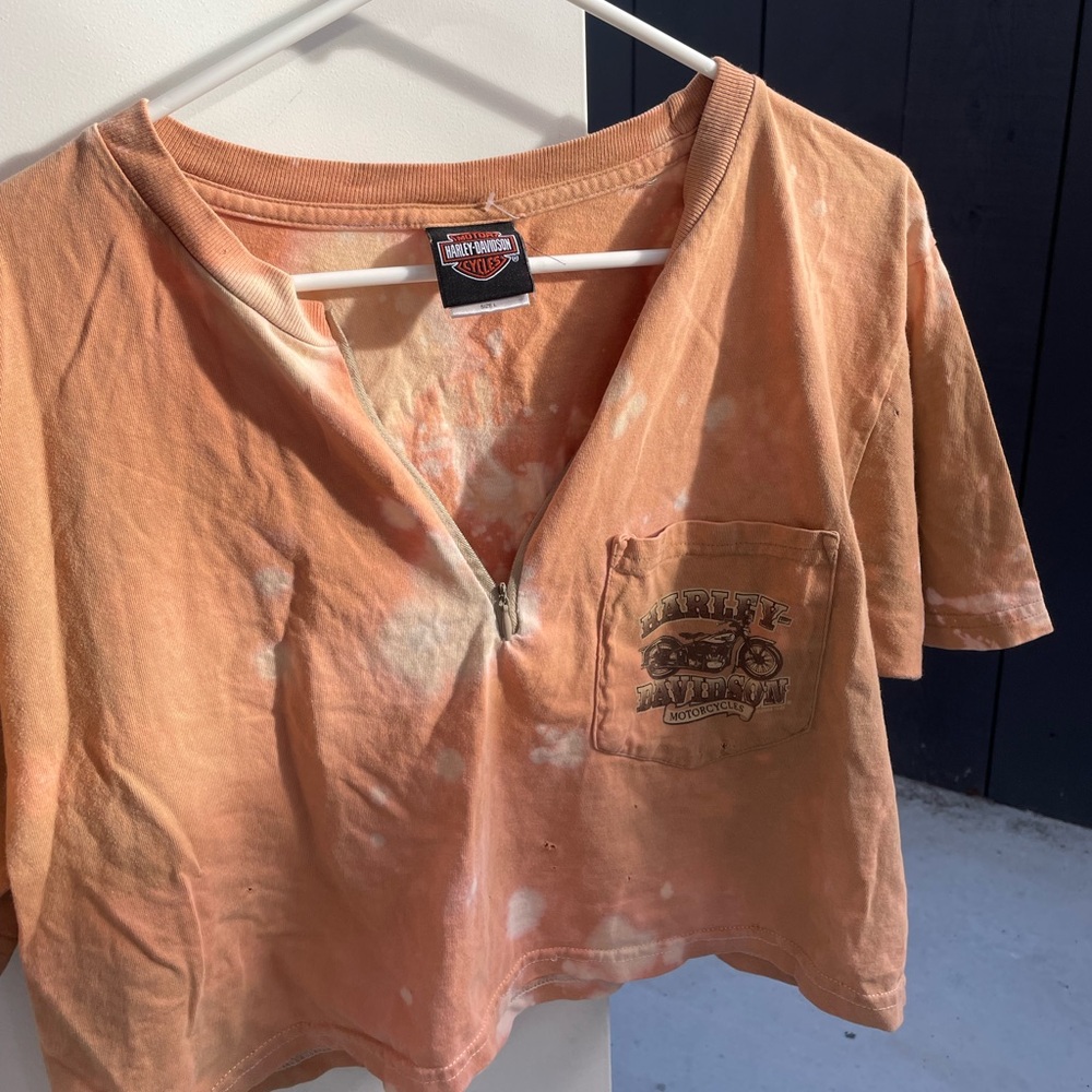 Vintage Harley Crop Top